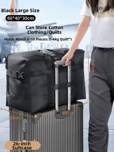 Lightweight Foldable Travel Duffel Bag
