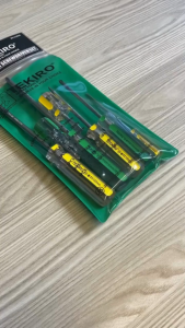 Tekiro Obeng Kristal Set 7 Pcs / Obeng Set Tekiro In Line