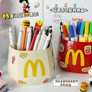 WE 3076 = 麦当当磁吸收纳盒 #颜色随机 McDonalds Magnetic Storage Box #Random Color Ready stock in Malaysia
