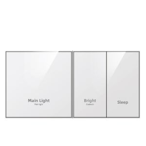JINSHAN | AG Glass Voice Control Smart Switch Panel