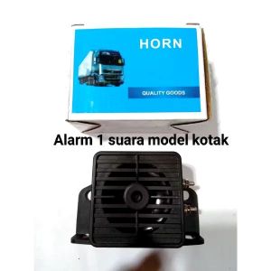 Alarm Mundur Mobil 1 Suara Back horn klakson Mundur Mobil Truk & Bus 12/24V