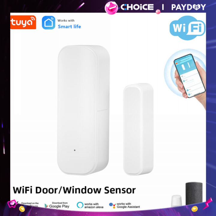 Tuya Wifi Door Sensor Window Entry Sensor Security Burglar Door Sensor