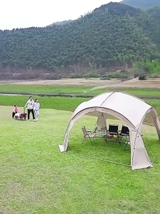 Outdoors Dome Canopy for 8-10 People 4.1M Waterproof Shelter with UV Protection