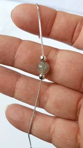 Lắc tay nữ 1 hạt đá thiên nhiên Phong thủy/ Vòng tay nữ Phong thủy - SATURN KaKa