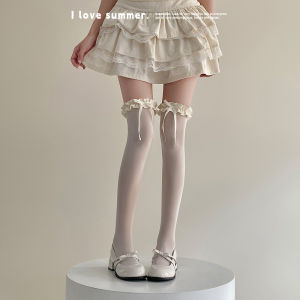 JIFANPAUL | Lolita Bow Lace Over-the-knee Socks