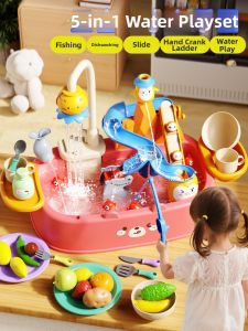 Realistic Dishwasher Toy For 3-6 Year Old Kids