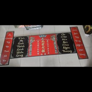 Tranh Liễn sơn mài cẩn ốc xà cừ đẹp hàng cao cấp treo tường trang trí nhà cửa quà tặng tân gia tặng dịp Lễ Tết đầy ý nghĩa