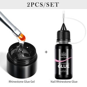 BORN PRETTY | BORN PRETTY Nail Rhinestone Glue Gel Nail Polish Nail Jewelry Glue For Nail Charms 3D Nail Decoration UV LED Cured Need 1/2/3PCS