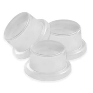 Door Stoppers for Wall Door Knob Wall Protector  Shock Absorbent Door Handle Stopper Protects Every Wall Surface Clear