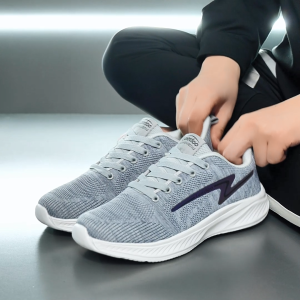 Enpor Sepatu Sneakers Pria Sport Jogging Anti Slip Sepatu Cowok Running Olahraga ML109