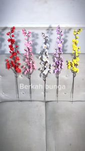 Bunga sakura- sakura plastik - kembang sakura- sakura artificial - bunga artificial tanaman meihua BISA COD ke seluruh INDONESIA