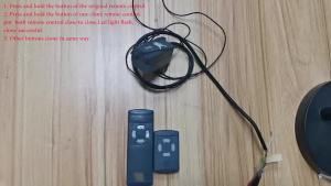 5 Pcs. Compatible With 40.685MHz HSM4 HS4 HSE2 HS2 HSM2 Garage Remote Control HSM4 40 MHz Gray Button Gate Door Transmitter