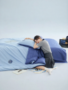 Boyang Home Textile | High-Quality 60 Count Tencel Cotton Student Dorm Bed Set Single