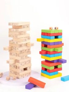 เกมตึกถล่ม บล็อก 54 ชิ้น พร้อมลูกเต๋า wood Intelligence Digital