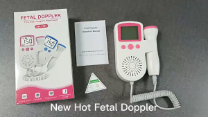 🔥ส่งจากไทย🔥เครื่องวัดอัตราการเต้นของหัวใจทารกในครรภ์ หน้าจอ LCD มีไฟแบ็คไลท์ สําหรับทารกในครรภ์