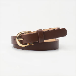 1.8x103cm Womens Thin Belt Versatile Korean Style Simple Candy Color Jeans Belt Decorative Skinny Waistband