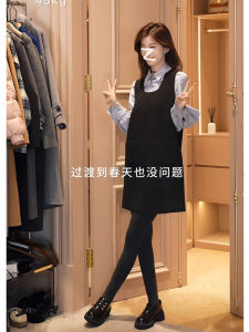 Oajer Oujier Womens Clothing Store Same Style Dora Roman Holiday Dress Womens Autumn and Winter Vest Skirt Age Reducing