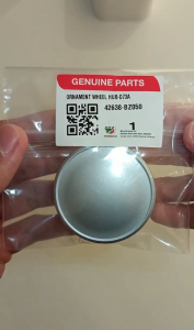 Original Perodua Myvi SE / Alza Old / Viva Elite / Kelisa / Kenari Rim Cap Wheel Cover (Curve Type)