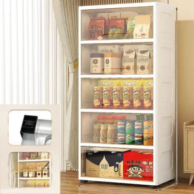 PAMPAS | Sliding Top Narrow Space Storage Cabinet 30CM