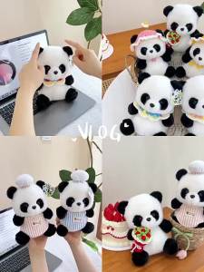 QIAOSHANG | Cute Panda Design Plush Toy for Kids