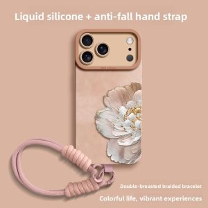 LINGZHICAI | Silicone Protective Case for iPhone 17promax 15 13 12 16pro 14pro