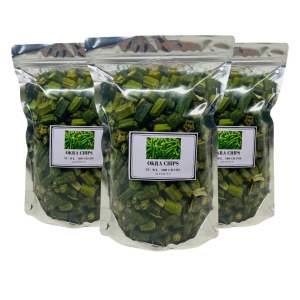 Okra Crisp 500 grams - imported