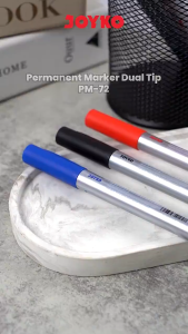 (12spidol) JOYKO Spidol Permanen Marker 1 Pack PM-72