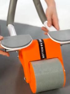 Ab Roller 2in1 Ab Roller Wheel / Alat Push Up Stand Bar Alat Gym / Alat Sit Up