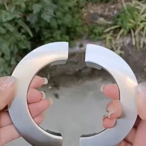 Handle Laci Lemari: Lengkung Circular Pull, Tarikan Laci Mewah Modern, dan Emas Kilap Shiny Gold Knob