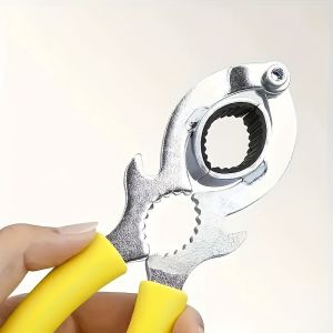 Multifunctional wrench with anti-slip handle stainless steel faucet outlet remover kitchen sink outlet filter tightness adjust