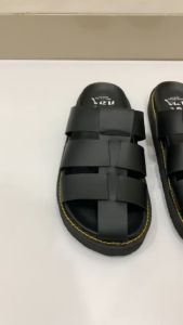 Navara Footwear - Sepatu Sandal Mule Slip On Casual Sporty Pria Full Black | NVR Debonaire 067