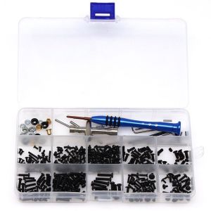 Kim Loại Nâng Cấp Bộ Vít Cho WLtoys 144001 A949 A959 A969 A979 K92 1/14 RC Xe M2 M2.5 M3 Hộp Đựng Dụng Cụ Trang Bị Thêm Phụ Kiện