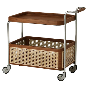 ZHUOHE | Moveable Nordic Style Home Side Table with Storage