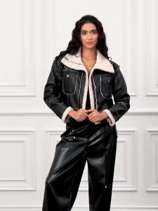 Autumn Winter Women Jackets Short Coats Gothic Long Sleeve Zipper Tops Outerwear Female Windbreaker Harajuku Womens Clothing