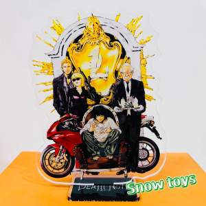 Mô Hình Tượng Standee Acrylic Mica 2 mặt Death Note - Tượng Yagami Raito Light Kira Tử thần Ryuk Shinigami Rem L Lawlie