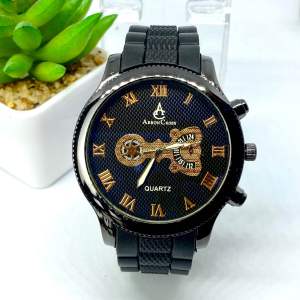 [ CUCI GUDANG ] [ OBRAL ] SWISS ARMY Jam Tangan Pria Analog Tali Karet Free Box Realpict By Dumai.Store