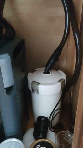 Lọc Thùng Lọc Phụ Tích Hợp Bơm Ngoài Sunsun 602B - 603B - 604B Vỏ trong Suốt và Vỏ Trắng