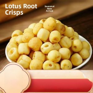 Delicious Crispy Lotus Seeds Snack Dehydrated Vegetable Dry Leisure Food Fragrant Crisp Baked Core Removed Independent Small Bag Packaging