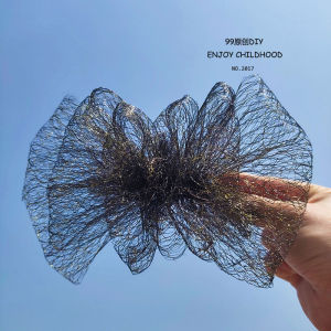 Elegant Butterfly Knot Hair Clip for Girls High Top Mesh Hair Accessories Face Slimming Duckbill Clip Childrens Fashion Accessories