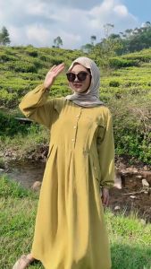 Scloth Bandung SA017 Gamis Muslim Wanita / Gamis Zaskia