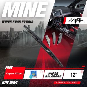 Wiper Frameless Single Blade HONDA CRV 1 Pasang (FREE BONUS)