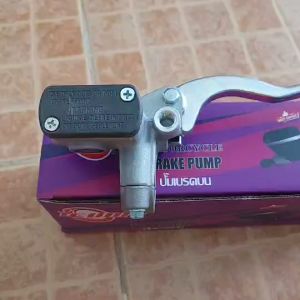 ปั้มเบรคหน้าบนเดิม  พร้อมก้านเบรค  รุ่น  Scoopy-i ตัวเก่า แบรน ICOM