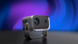 H5 Portable Projector: A10/HY300 HD Android Version WIFI Bluetooth LCD H5 Portable 360 Rotating Large Screen Projector