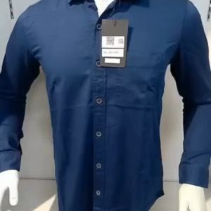 KEMEJA DEWASA PRIA KLL438 KEMEJA LOIS PRIA LENGAN PANJANG NAVY BIRU DONGKER