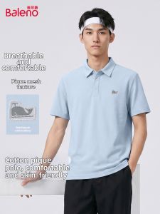 BALENO | Mens Summer Business Casual Polo T-Shirt