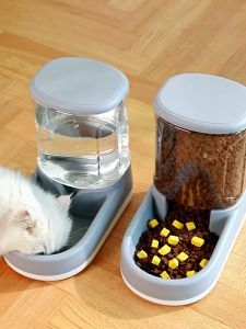 3.8L Pet automatic Food Water feeder Dog cat large capacity feeder pet supplies