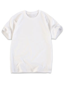 Pure Color Cotton Short Sleeve T-Shirt Retro Japanese Style round Neck Casual Loose Fit Youthful Summer Fashion Basic Style