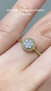 HABIB MYRA | Diamond Ring in 375/9K Yellow Gold 268540124