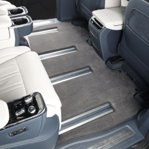 Zeekr 009 Exclusive Woolen Car Floor Mats Second Row Main And Co-driver Special Vehicle Dedicated Foot Mats Business Car Comfortable Seat Carpet