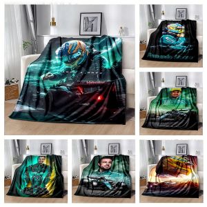 Bandai | Racing Car F-Fernando A-Alonso Racer 3D Flannel Blanket Soft Throw Blanket Art For Home Decor Bedroom Bed Sofa Picnic Fans Gift